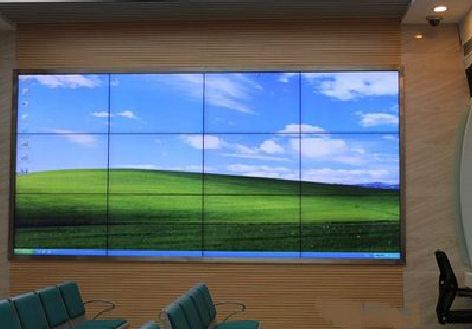 宁都液晶拼接屏的另类用法。